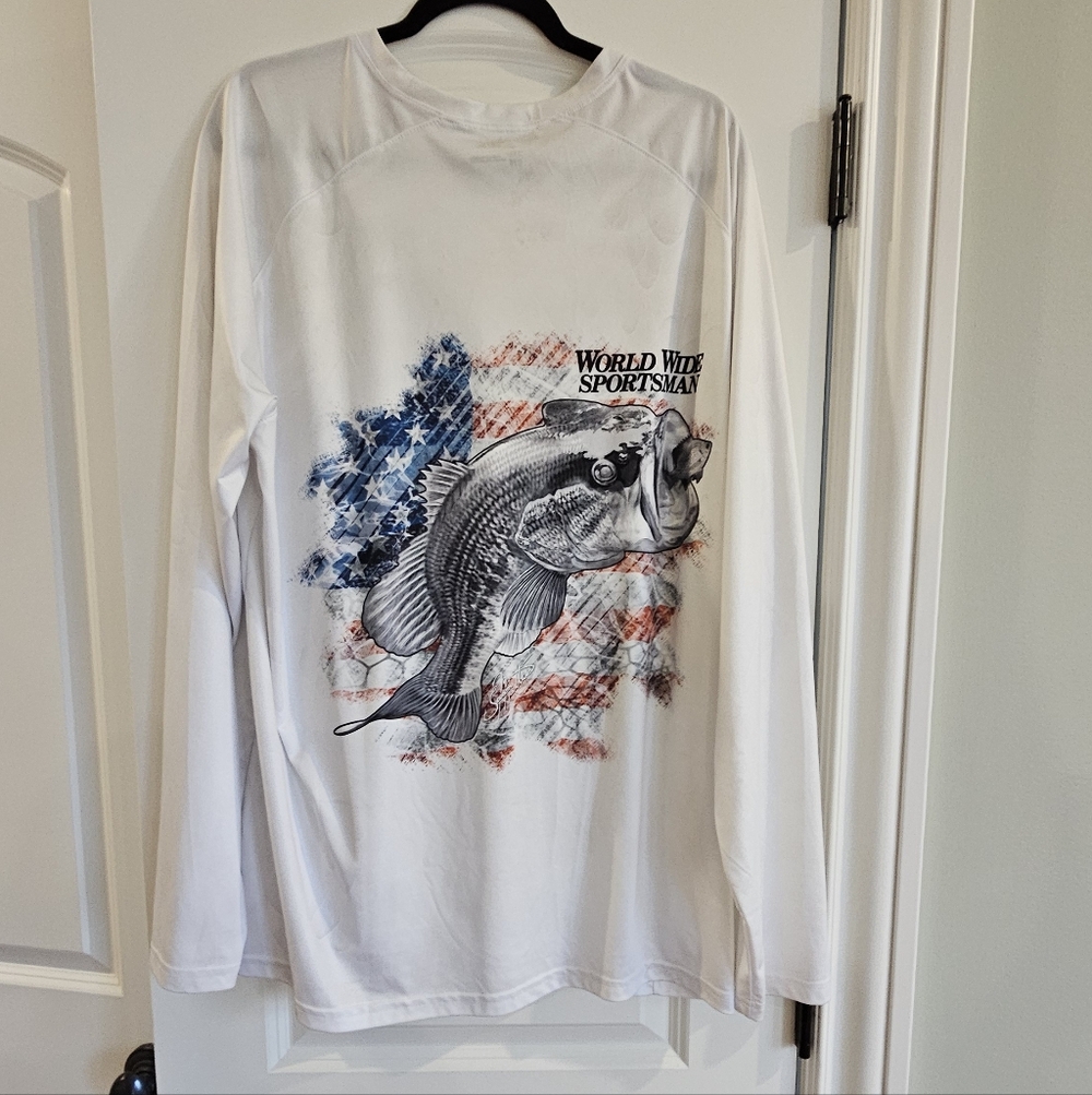 Men's Long-Sleeve Performance Tee - White